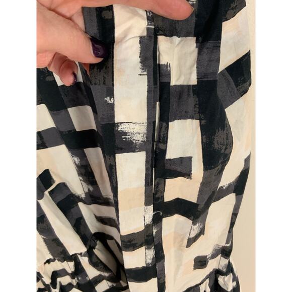 Anthropologie Maeve The Bettina Tiered Shirt dress size large - Picture 4 of 8